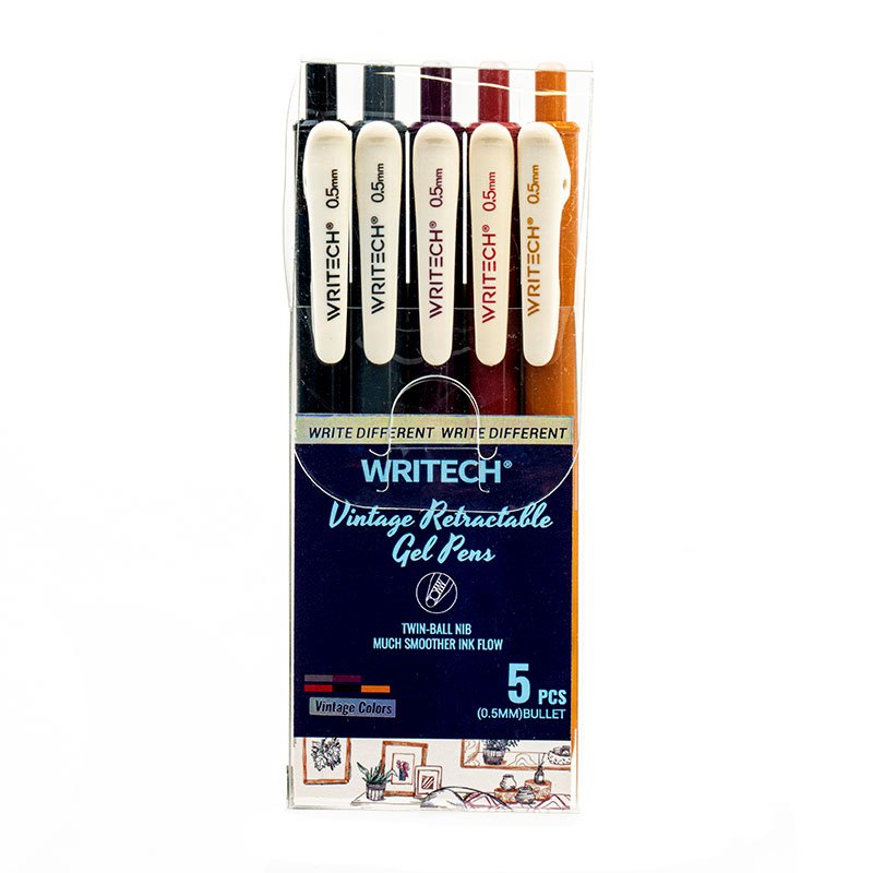 Vintage Ink Gel Pen W-099D-175