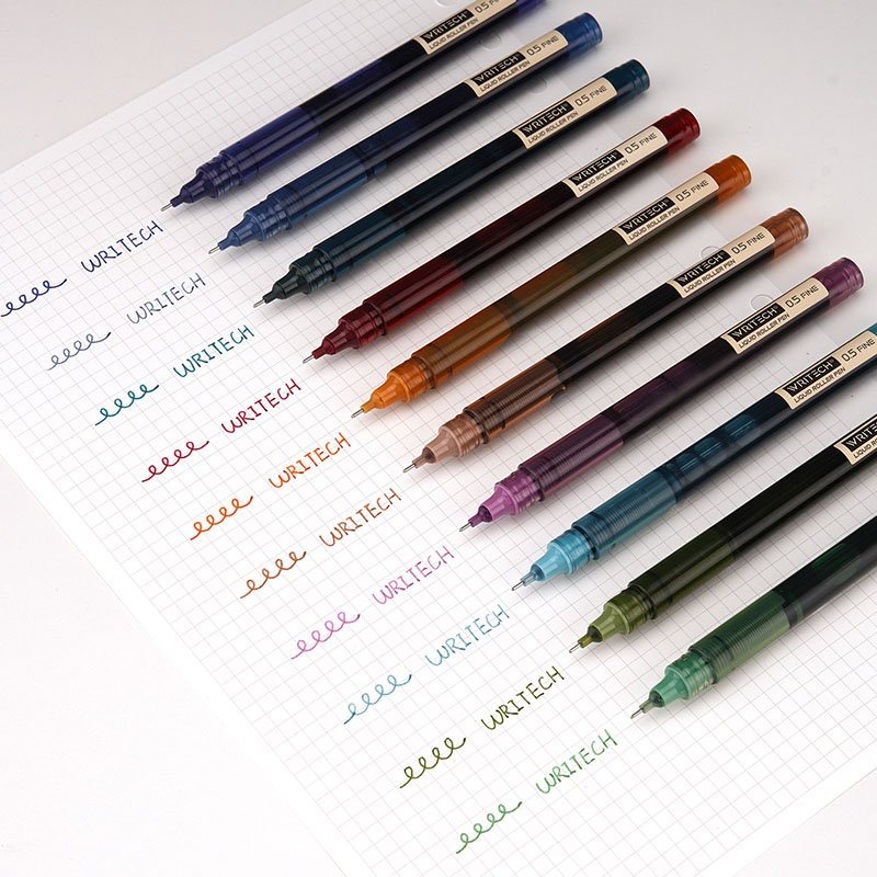 Love my @writechofficial Vivid Color Liquid Ink Rollerball Pens
