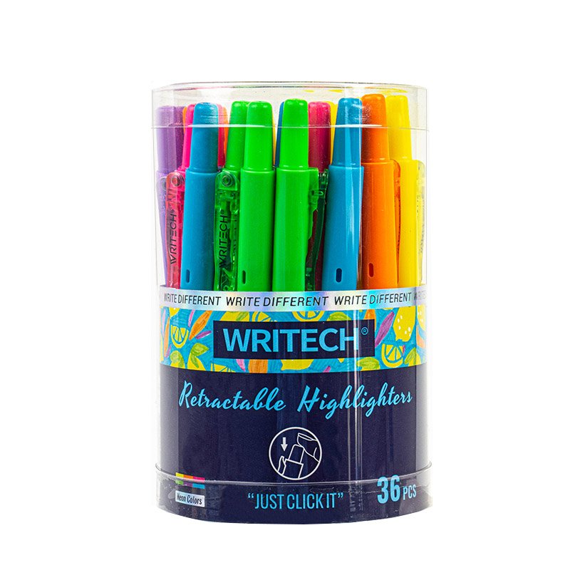 Retractable Highlighter W805N