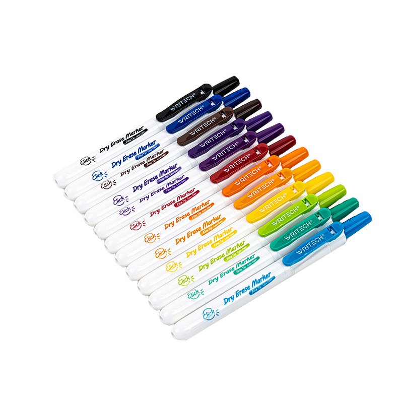 Rretractable Dry Erase Marker W-709