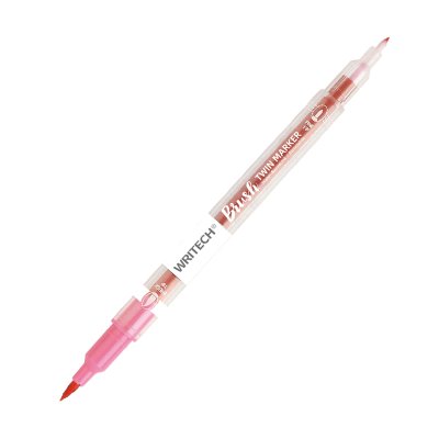 DUAL TIP BRUSH MARKER W-2001