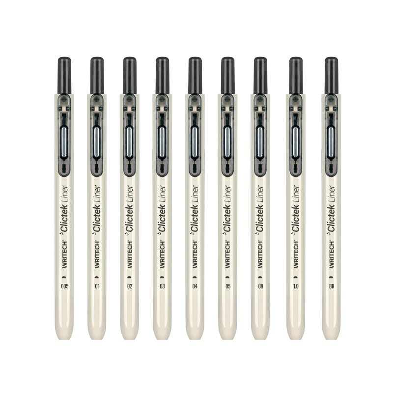 Clictek Liner Pens W-2008-1068