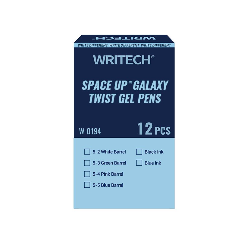 Space Up Galaxy Twist Gel Pen W-0194-1038