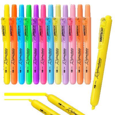 Retractable Highlighter W-805S